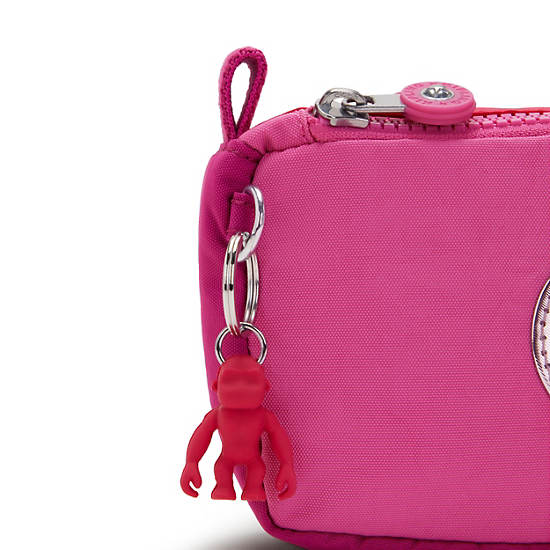 Plecaki Kipling Tibby Klasyczne Pouch Różowe | PL 1302CT